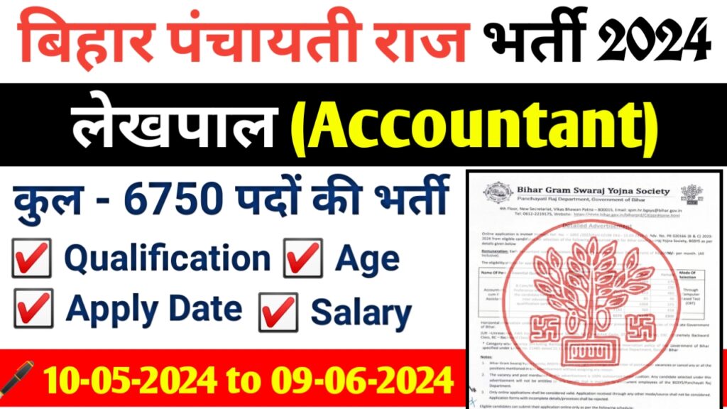 Bihar-Panchayti-raj-Recruitment-2024